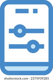 icono de diseño de vector de ajuste para descarga. Eps