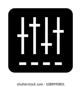 adjustment vector glyphs icon