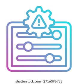 Elemento Ícone De Ajustes Para Design