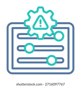 Elemento Ícone De Ajustes Para Design