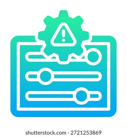 Elemento De Icono De Ajustes Para Diseño