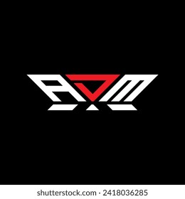 ADM letter logo vector design, ADM simple and modern logo. ADM luxurious alphabet design  