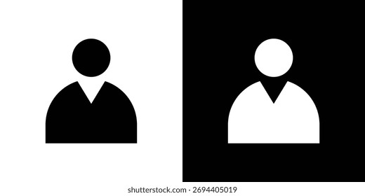 Symboldesign für Admin-Illustrationen. schwarze Symbolsymbole