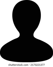 Admin icon vector male user person profile avatar symbol for business in a flat color glyph pictogram sign illustration