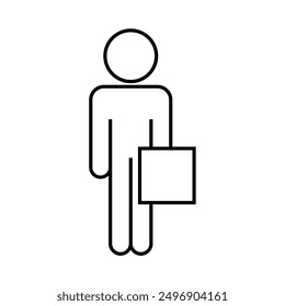 Admin, office, people, icon, symbol, vector