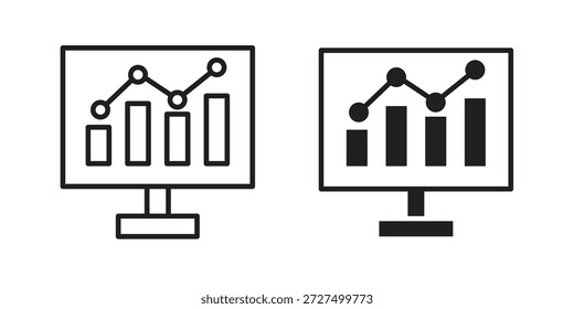 Admin panel icon doodle set. editable outline stroke vector eps