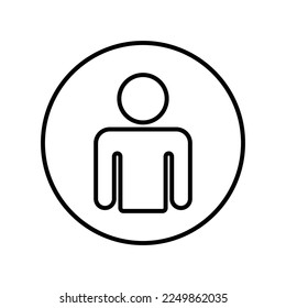 icono de administrador, usuario, persona de contacto