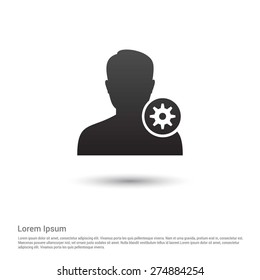 Admin User icon