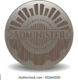 Administer wood emblem