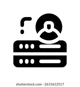 administrasi glyph icon. Strong and solid vector icon for websites, mobile interfaces, presentations, and visual branding. High quality and easy to edit.