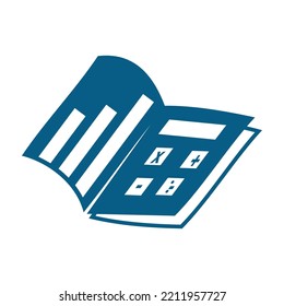 logotipo de contabilidad de contabilidad de administración Icono Ilustración Identidad de marca
