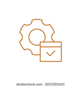 administration tool in outline icon