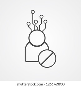 Administration vector icon sign symbol