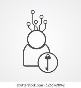 Administration vector icon sign symbol