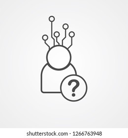 Administration vector icon sign symbol