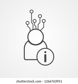 Administration vector icon sign symbol
