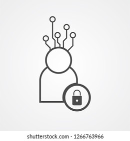 Administration vector icon sign symbol