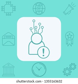 Administration vector icon sign symbol
