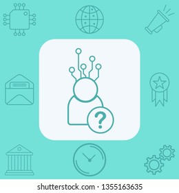 Administration vector icon sign symbol