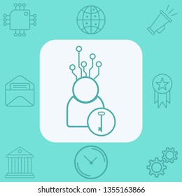 Administration vector icon sign symbol