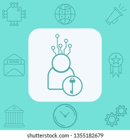 Administration vector icon sign symbol