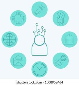 Administration vector icon sign symbol