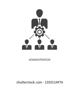 administration,icon and vector for web,mobile and print