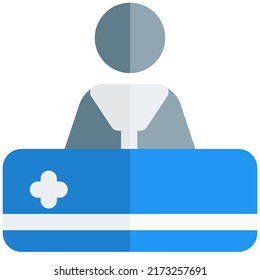 Administrative department of the hospital facility