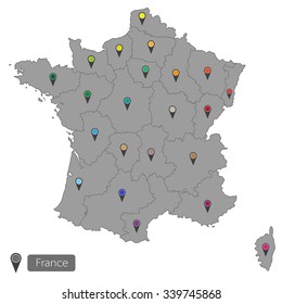 Administrative division of France, Europe
