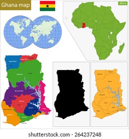 Administrative division of the Republic of Ghana