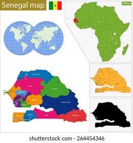 Administrative division of the Republic of Senegal