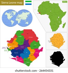 Verwaltungseinheit der Republik Sierra Leone