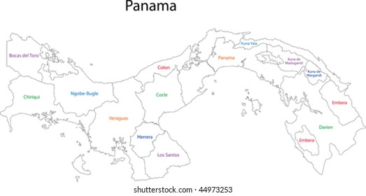 Administrative divisions of Panama