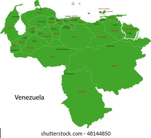 Administrative divisions of Venezuela