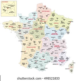 Carte France Departement Images Stock Photos Vectors Shutterstock