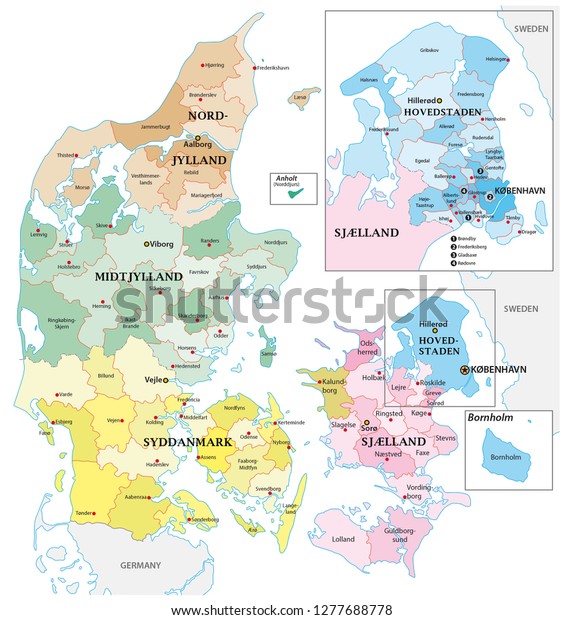 8 Danmark Kommuner Images, Stock Photos & Vectors | Shutterstock