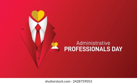 Día de los Profesionales Administrativos. Concepto creativo de Profesionales Administrativos.