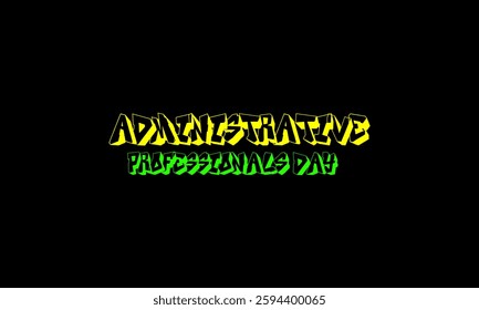 administrative professionals day happy holiday concept