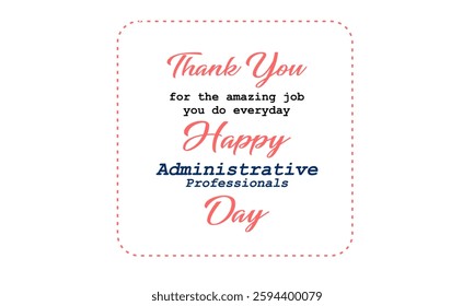 administrative professionals day happy holiday concept