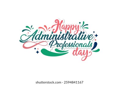 Administrative Professionals day happy holiday concept