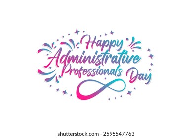Administrative professionals day happy holiday concept