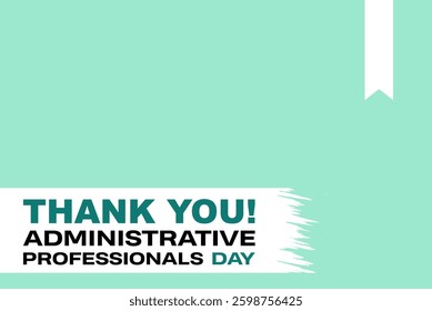 Administrative Professionals Day Holiday concept
