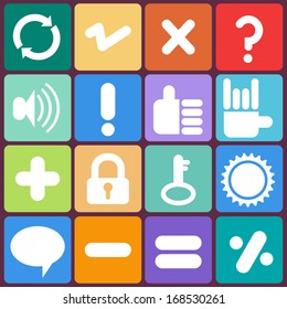 Administrator business useful icons