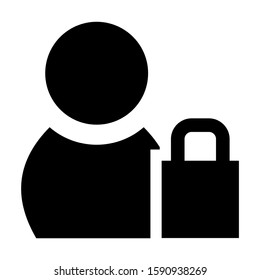 administrator icon isolated sign symbol vector illustration - high quality black style vector icons
