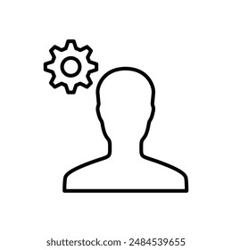 Administrator Icon for System Management, IT Support, and Office Administration Graphics