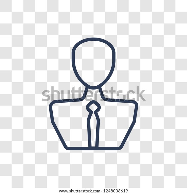 Administrator Icon Trendy Linear Administrator Logo Stock Vector ...