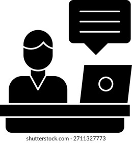 Administrador Line Vector Icon Design