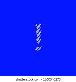 admiration symbol scribble effect texture