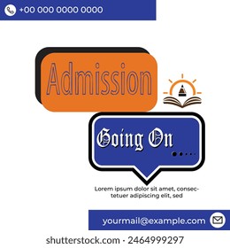 Admission Going On Social Media Banner