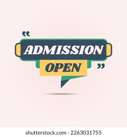 admission open banner abstract school college coaching clipart for poster and banners